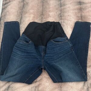 Women's Blue Maternity Jeans